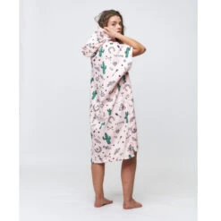 PONCHO AFTER HYPE PALE PINK -Magasin De Bateaux poncho after hype pale pink 3