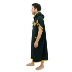 All-In PONCHO ALL IN LIGHT NOIR/JAUNE -Magasin De Bateaux poncho all in light noir jaune 2