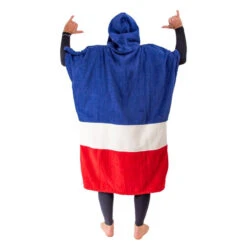 All-In PONCHO ALL IN V COUNTRIES BLEU/BLANC/ROUGE -Magasin De Bateaux poncho all in v countries bleu blanc rouge 3