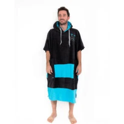 All-In PONCHO ALL IN V FLASH BLEU/NOIR -Magasin De Bateaux poncho all in v flash bleu noir 1