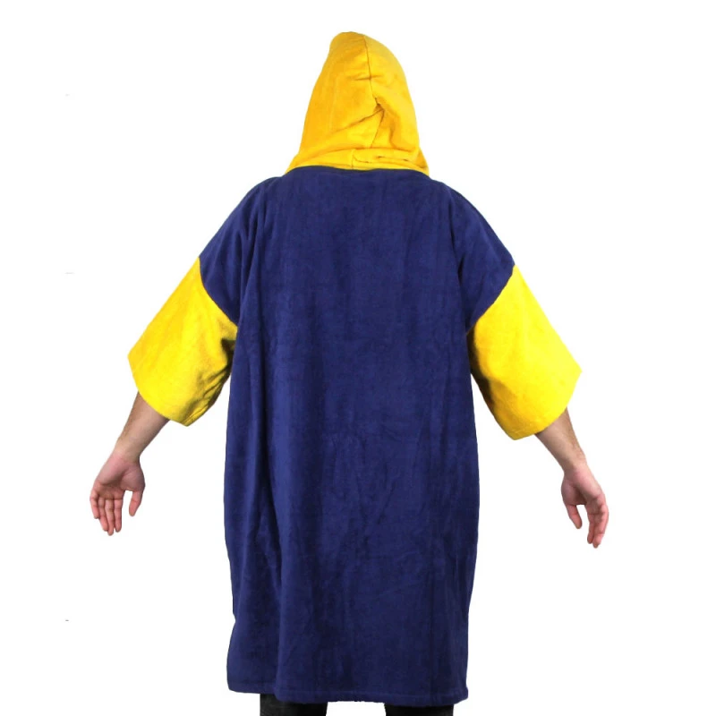 Poncho Howzit Bleu/jaune 8 Poncho Howzit Bleu/jaune – Image 6