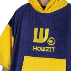 Poncho Howzit Bleu/jaune 18 Poncho Howzit Bleu/jaune -Magasin De Bateaux poncho howzit bleu jaune 6