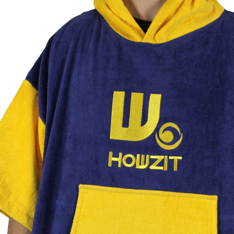 Poncho Howzit Bleu/jaune 9 Poncho Howzit Bleu/jaune – Image 7