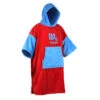 Poncho Howzit Bleu/rouge -Magasin De Bateaux poncho howzit bleu rouge