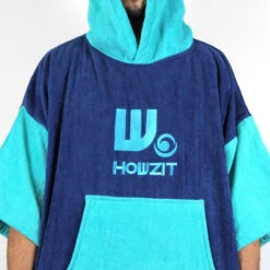 Poncho Howzit Bleu/vert TU 15 Poncho Howzit Bleu/vert TU -Magasin De Bateaux poncho howzit bleu vert tu 3