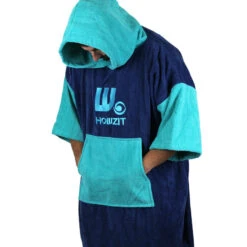 Poncho Howzit Bleu/vert TU 19 Poncho Howzit Bleu/vert TU -Magasin De Bateaux poncho howzit bleu vert tu 7