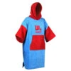 Poncho Howzit Rouge/bleu 2 Poncho Howzit Rouge/bleu -Magasin De Bateaux poncho howzit rouge bleu