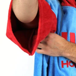 Poncho Howzit Rouge/bleu 15 Poncho Howzit Rouge/bleu -Magasin De Bateaux poncho howzit rouge bleu 3
