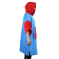 Poncho Howzit Rouge/bleu 17 Poncho Howzit Rouge/bleu -Magasin De Bateaux poncho howzit rouge bleu 5
