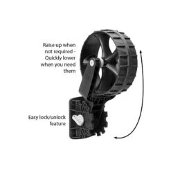 ROUES ARRIERES BATEAU RAILBLAZA 17 ROUES ARRIERES BATEAU RAILBLAZA -Magasin De Bateaux roues arrieres bateau railblaza 4