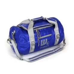 Sac De Voyage étanche DUFFEL BAG 30L - HOWZIT BLEU-GRIS -Magasin De Bateaux sac de voyage etanche duffel bag 30l howzit bleu gris 1