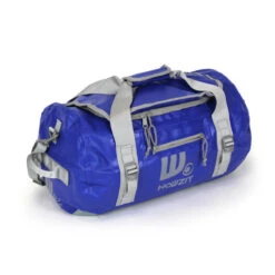 Sac De Voyage étanche DUFFEL BAG 30L - HOWZIT BLEU-GRIS -Magasin De Bateaux sac de voyage etanche duffel bag 30l howzit bleu gris 2