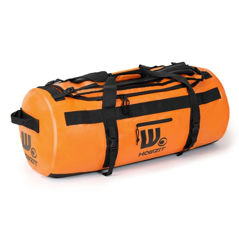 Sac De Voyage étanche DUFFEL BAG 90L HOWZIT - ORANGE 4 Sac De Voyage étanche DUFFEL BAG 90L HOWZIT - ORANGE – Image 2