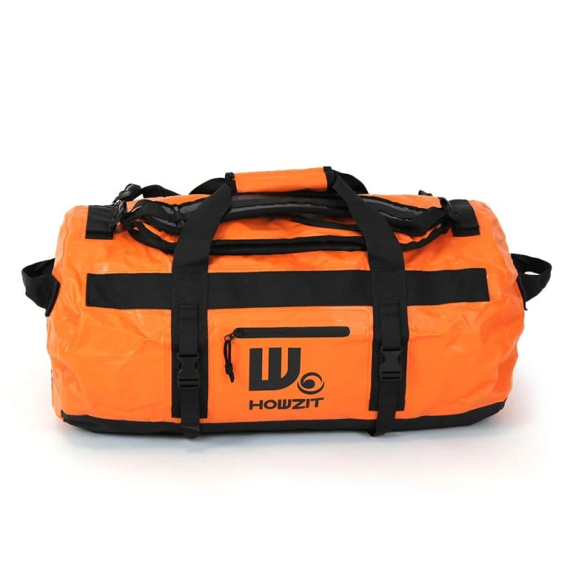 Sac De Voyage étanche DUFFEL BAG 90L HOWZIT - ORANGE 14 Sac De Voyage étanche DUFFEL BAG 90L HOWZIT - ORANGE – Image 12