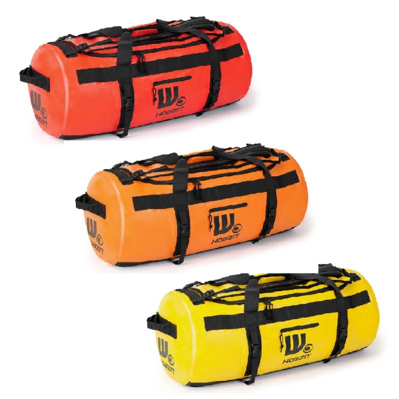 Sac De Voyage étanche DUFFEL BAG 90L HOWZIT - ORANGE 3 Sac De Voyage étanche DUFFEL BAG 90L HOWZIT - ORANGE
