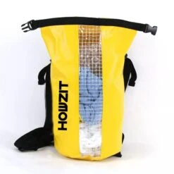 SAC ETANCHE Howzit 15L JAUNE -Magasin De Bateaux sac etanche ryde 15l jaune 3