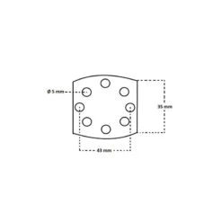 SUPPORT BOUÉE FER À CHEVAL GRAND MODÈLE -Magasin De Bateaux support bouee fer a cheval grand modele 2