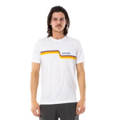 T-SHIRT RIP CURL SURF REVIVAL BLANC -Magasin De Bateaux t shirt rip curl surf revival blanc 1