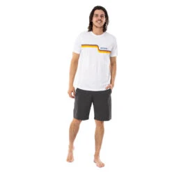 T-SHIRT RIP CURL SURF REVIVAL BLANC -Magasin De Bateaux t shirt rip curl surf revival blanc 3