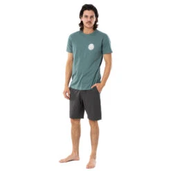 T-SHIRT RIP CURL WETTIE ESSENTIAL BLEU GRIS -Magasin De Bateaux t shirt rip curl wettie essential bleu gris 3