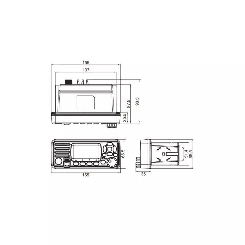 VHF Fixe WP250 - ORANGEMARINE 17 VHF Fixe WP250 - ORANGEMARINE – Image 15